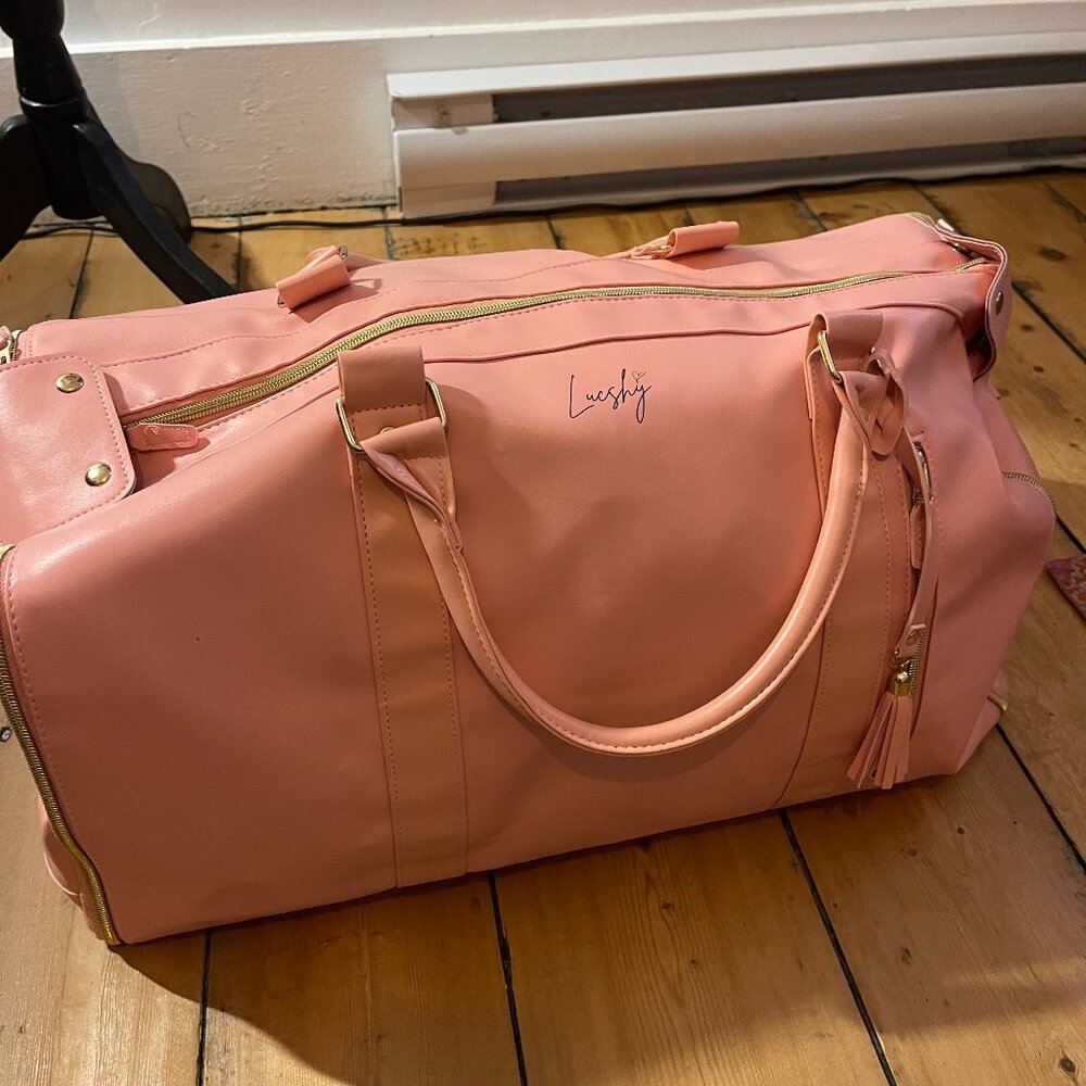 Luschy Rose Pink Travel Bag